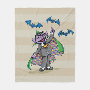 Vintage Count von Count Fleece Blanket