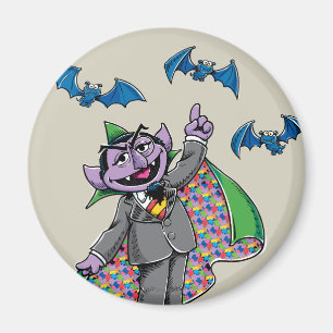 Vintage Count von Count Magnet