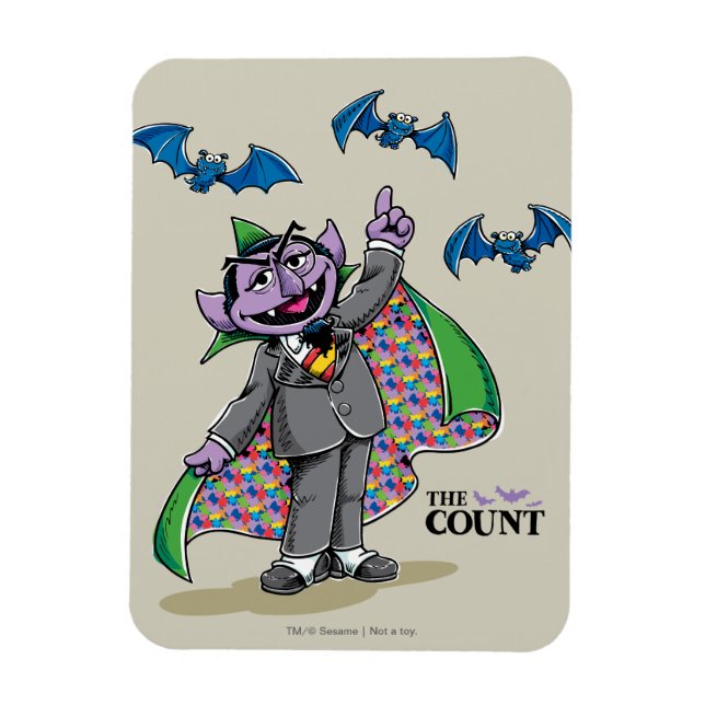 Vintage Count von Count Magnet (Vertical)