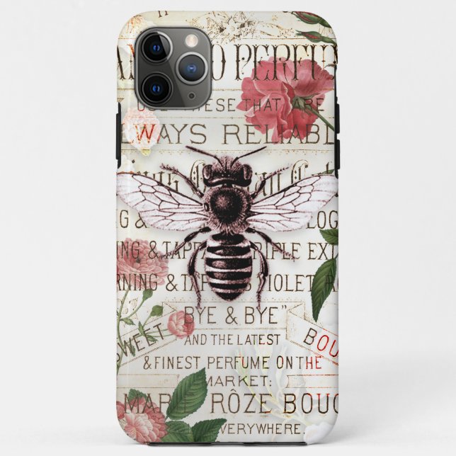 Vintage Country Bee Case-Mate iPhone Case (Back)