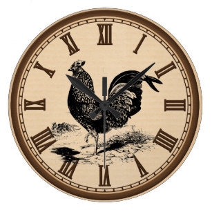 Vintage Kitchen Wall Clocks Zazzle Uk