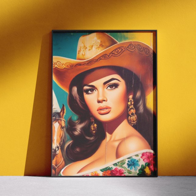 Vintage Country Pin-up Poster (Creator Uploaded)