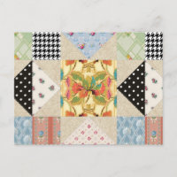 Vintage Country Style Evening Star Quilt Pattern