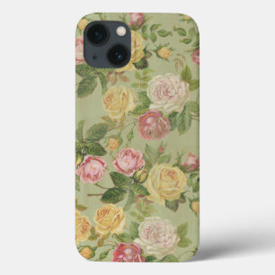 Vintage Country Weathered Floral iPhone 13 Case