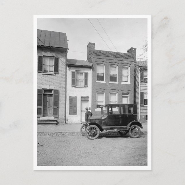 Vintage Coupe by Little House Postcard (Front)