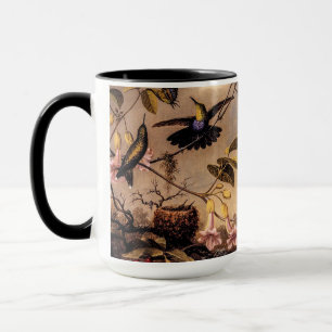 Vintage Couple of Hummingbirds Mug