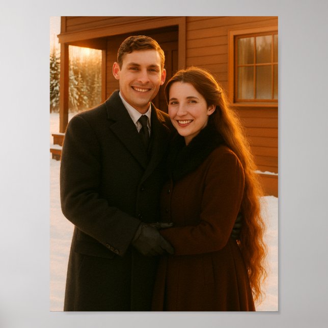 Vintage Couple Poster (Front)