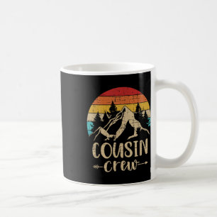 Vintage Cousin Crew Summer Camp Mountains Coffee Mug