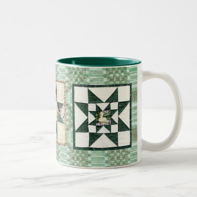 Vintage Coverlets and Quilts Mug II (Right)