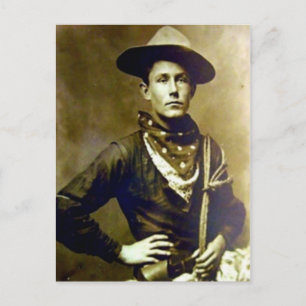 Vintage Cowboy 17 Postcard