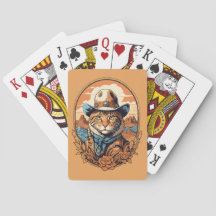 Vintage Cowboy Cat Design