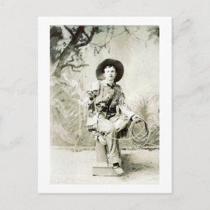 Vintage Cowboy circa 1900 Postcard