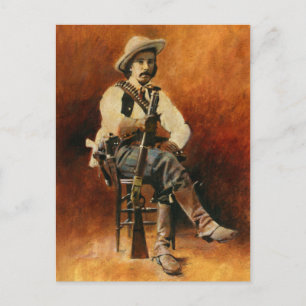 Vintage Cowboy Post Card