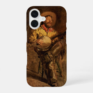 Vintage Cowboy Singing by Thomas Eakins iPhone 16 Case