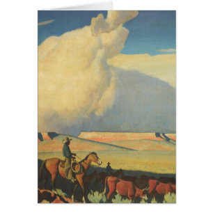 Vintage Cowboys, Open Range by Maynard Dixon