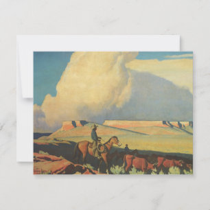 Vintage Cowboys, Open Range by Maynard Dixon