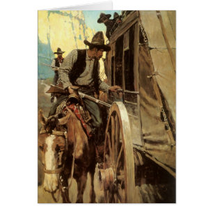 Vintage Cowboys, The Admirable Outlaw by NC Wyeth