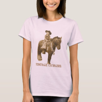 VINTAGE COWGIRL LADIES TOP