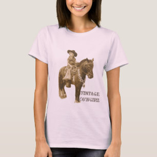 VINTAGE COWGIRL LADIES TOP