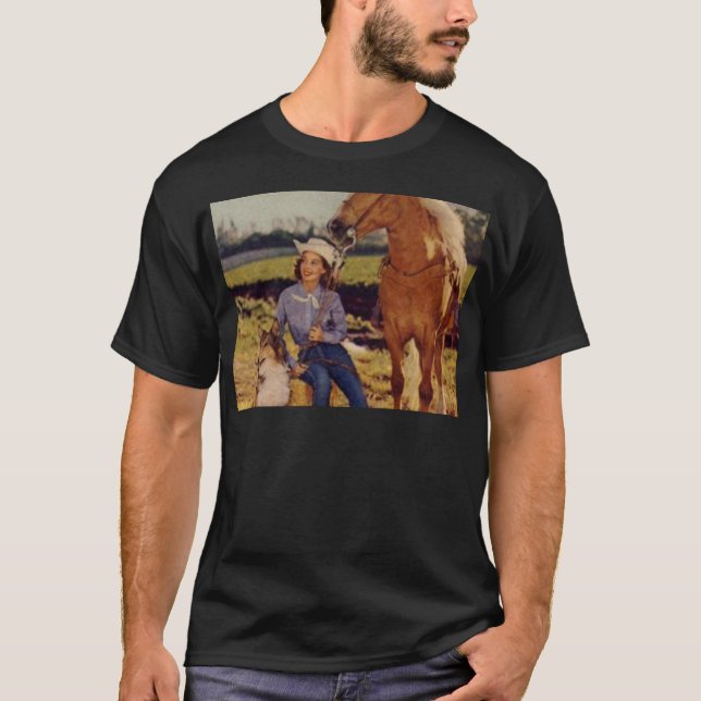 Vintage Cowgirl T-Shirt (Front)