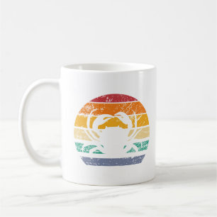 Vintage Crab Lover Funny Crab Retro Coffee Mug