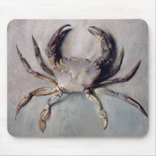 Vintage Crab Painting Mouse Mat