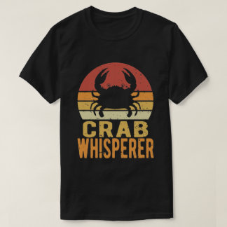 Vintage Crab Whisperer - Crabbing Hunting Fishing  T-Shirt