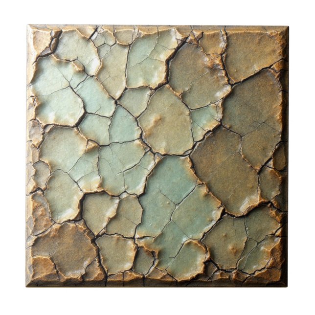 Vintage Cracked Tile (Front)