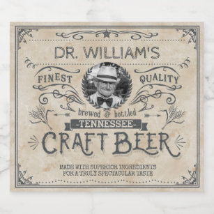 Beer & Liquor Labels | Zazzle