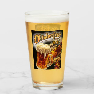 Vintage Craft Beer Party Glass