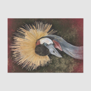 Vintage Crane Tissue Paper