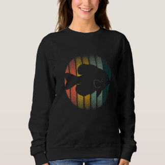 Vintage Crappie Fishing Sweatshirt