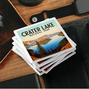 Vintage Crater Lake National Park Magnet