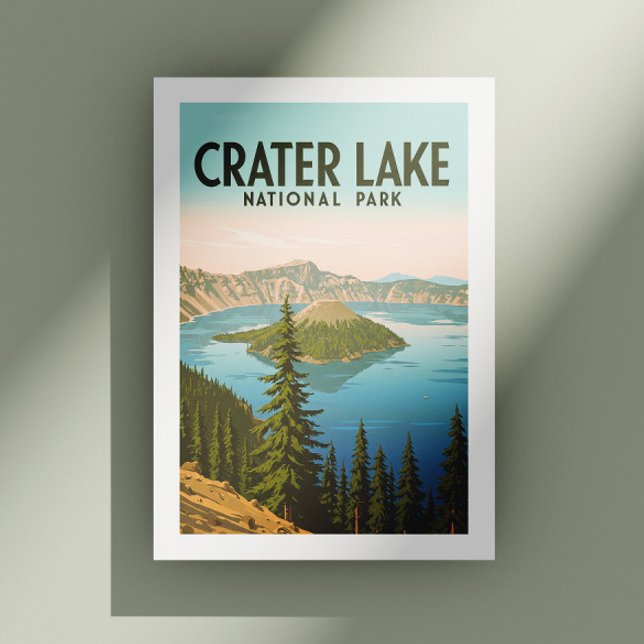Vintage Crater Lake National Park Postcard (Creator Uploaded)