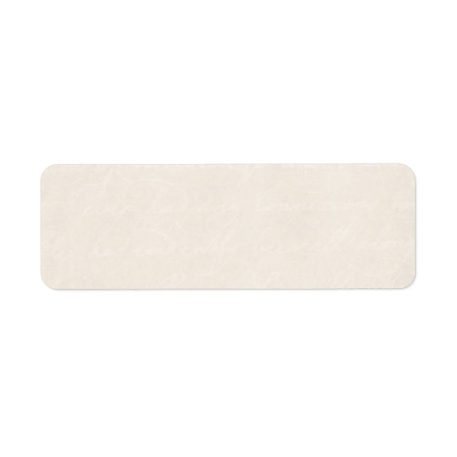 Vintage Cream Parchment Look Old Paper Background (Front)
