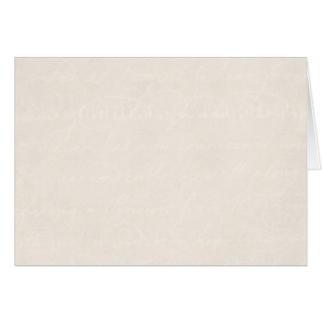 Vintage Cream Parchment Look Old Paper Background (Front Horizontal)