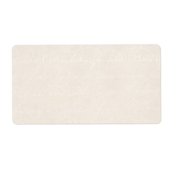 Vintage Cream Parchment Look Old Paper Background (Front)