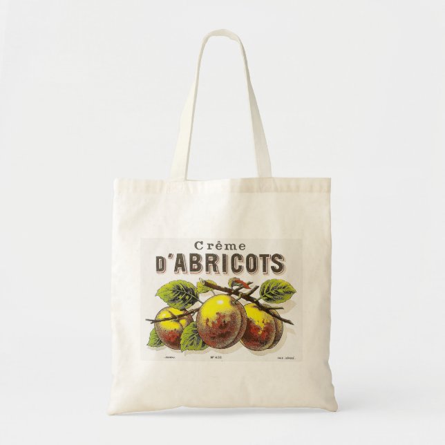 Vintage Creme d'Abricots Ad - Bag (Front)