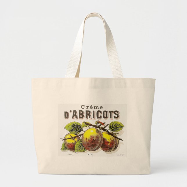 Vintage Creme d'Abricots Ad - Bag (Front)