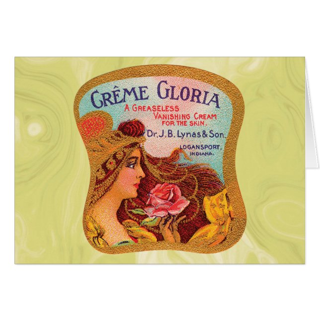 Vintage Creme Gloria Vanishing Skin Creme (Front Horizontal)