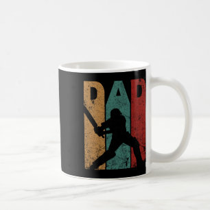 Vintage Cricket Dad Fathers Day Gift Ideas Cricket Coffee Mug