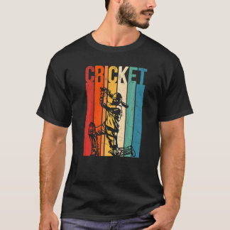 Vintage Cricket For Cricketers And Cricket Player T-Shirt