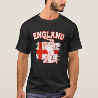 Vintage Cricket Gift england Team T-Shirt