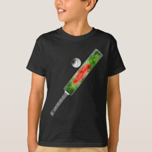 Vintage Cricket Ngladesh Flag Ngladeshis Pride  T-Shirt