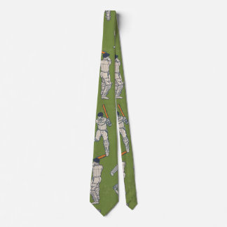 Vintage Cricket pattern Tie