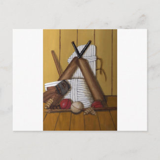 Vintage Cricket Postcard