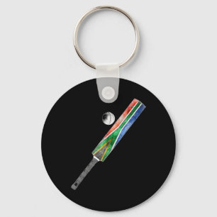 Vintage Cricket South Africa Flag South African Pr Key Ring