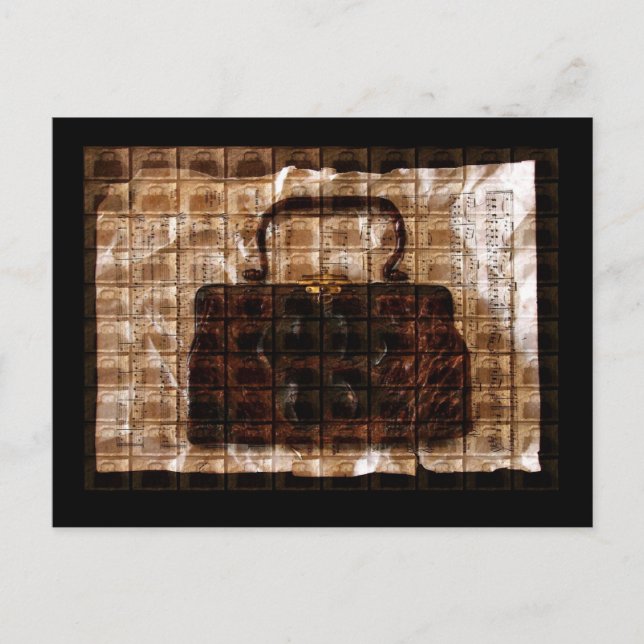 Vintage Crocodile Postcard (Front)