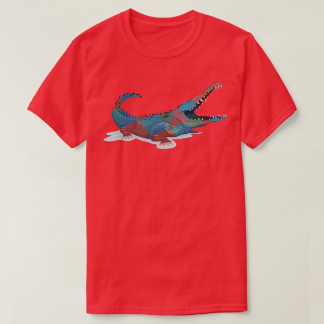 Vintage Crocodile T-Shirt (Design Front)