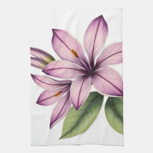 Vintage Crocus Tea Towel